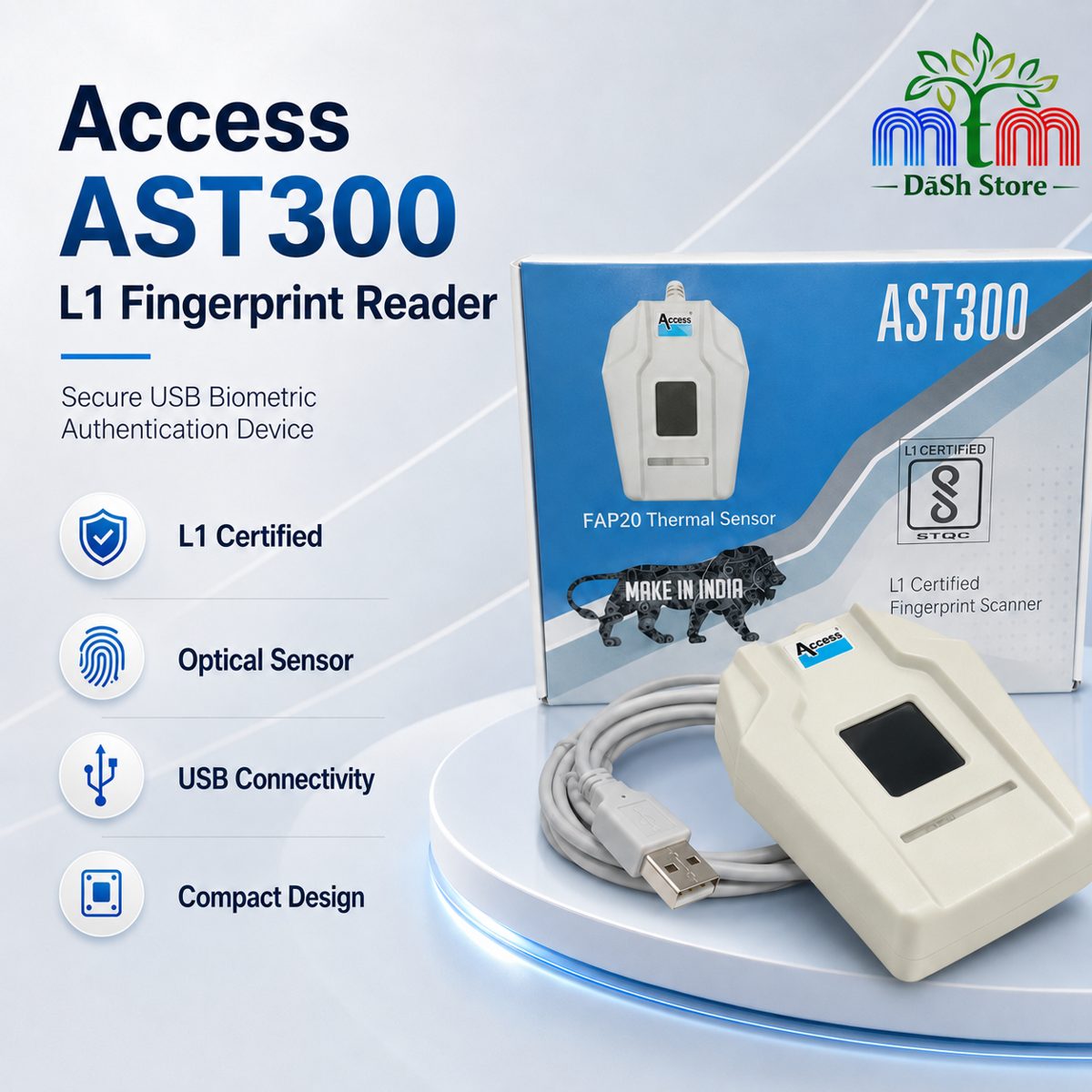 Access AST300 L1 Fingerprint Reader