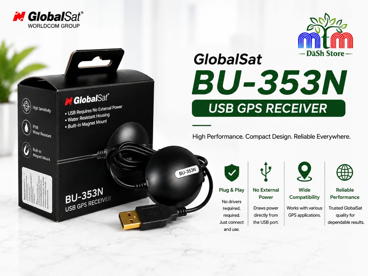 Global Sat USB GPS RECIEVER BU-353N