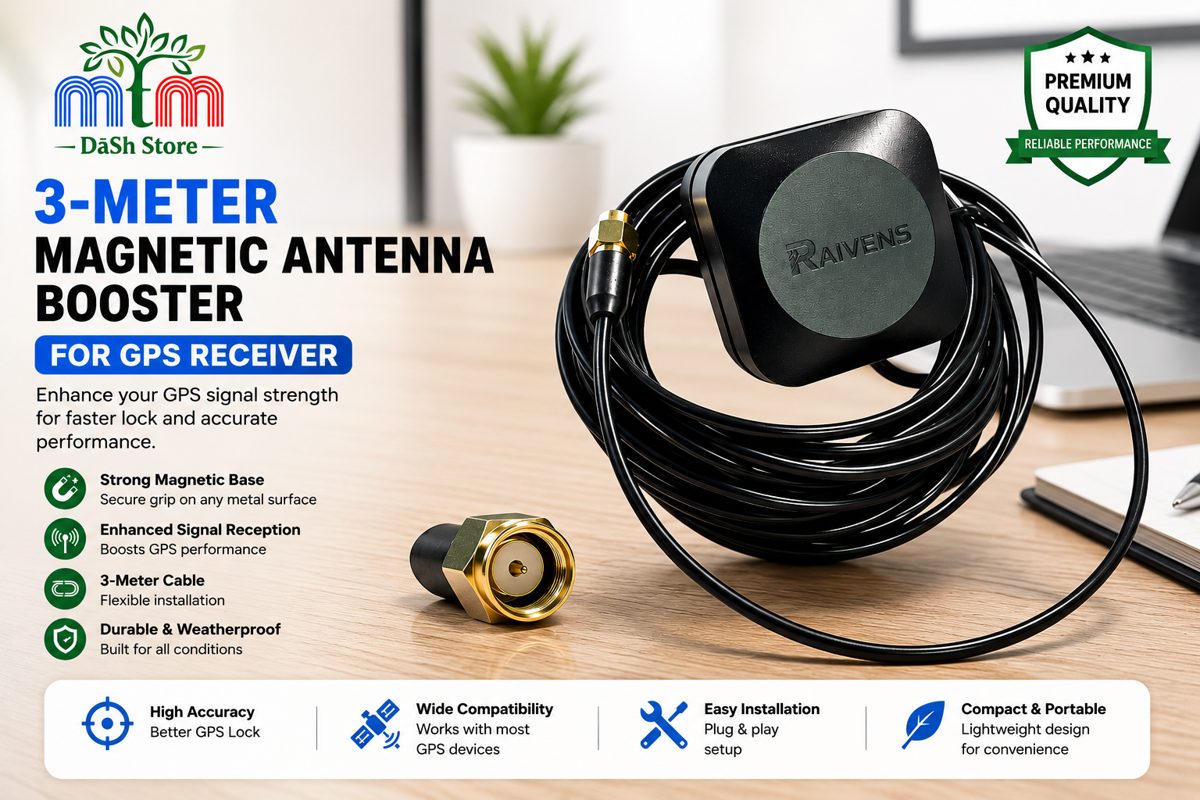 Raivens Magnetic Antenna Booster For GPS Receiver