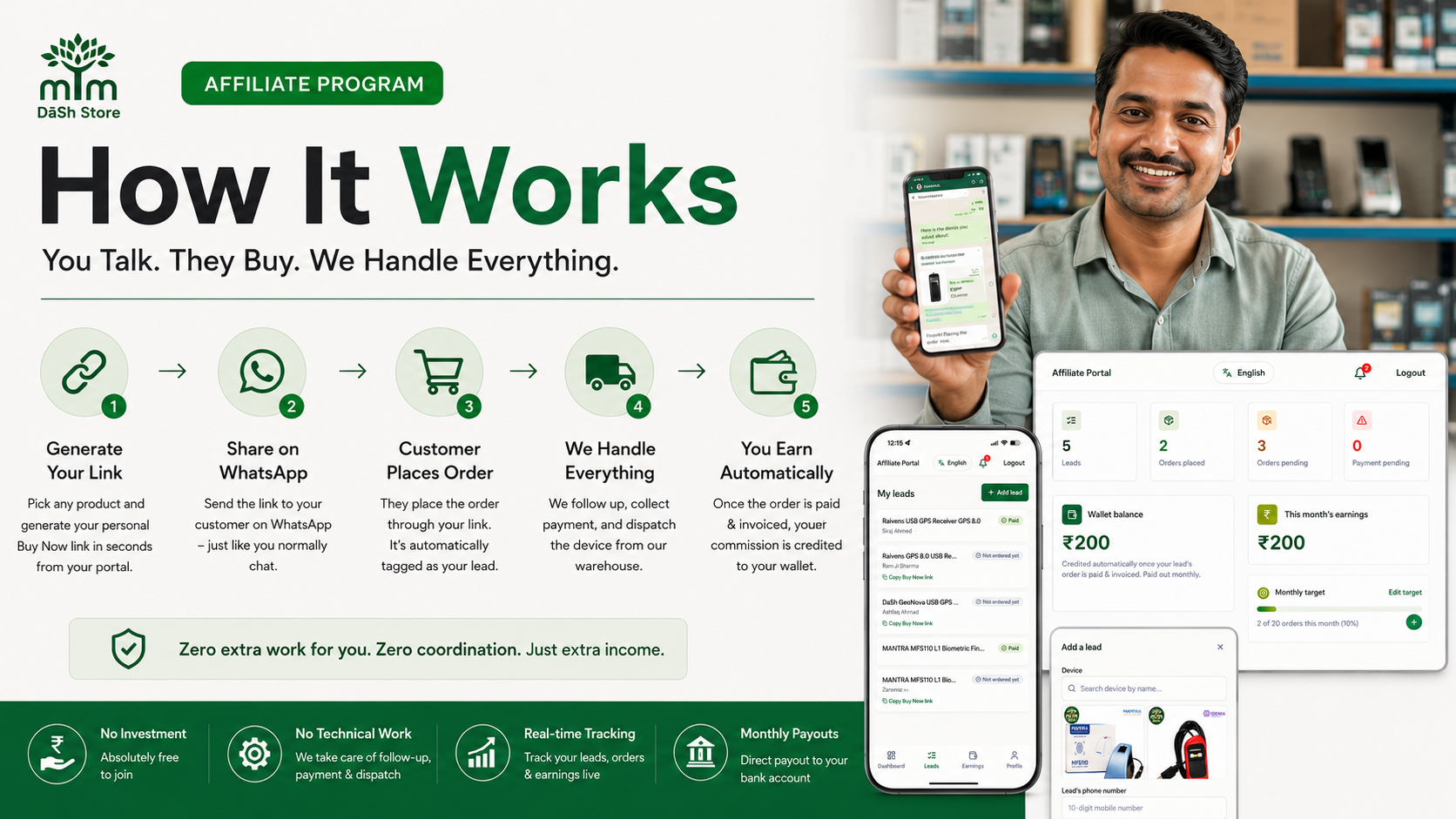 Unlock New Revenue: Join the mTm DaSh Store Affiliate Program Today!